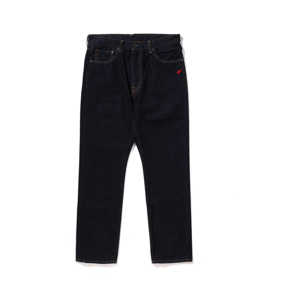 A Bathing Ape Sta Ape Head Regular Fit Denim Брюки