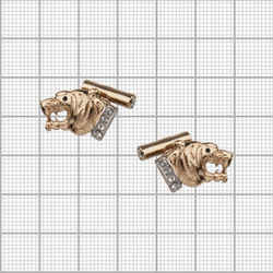 "Гайсан" запонки из коллекции "Дикие кошки" от Jenavi