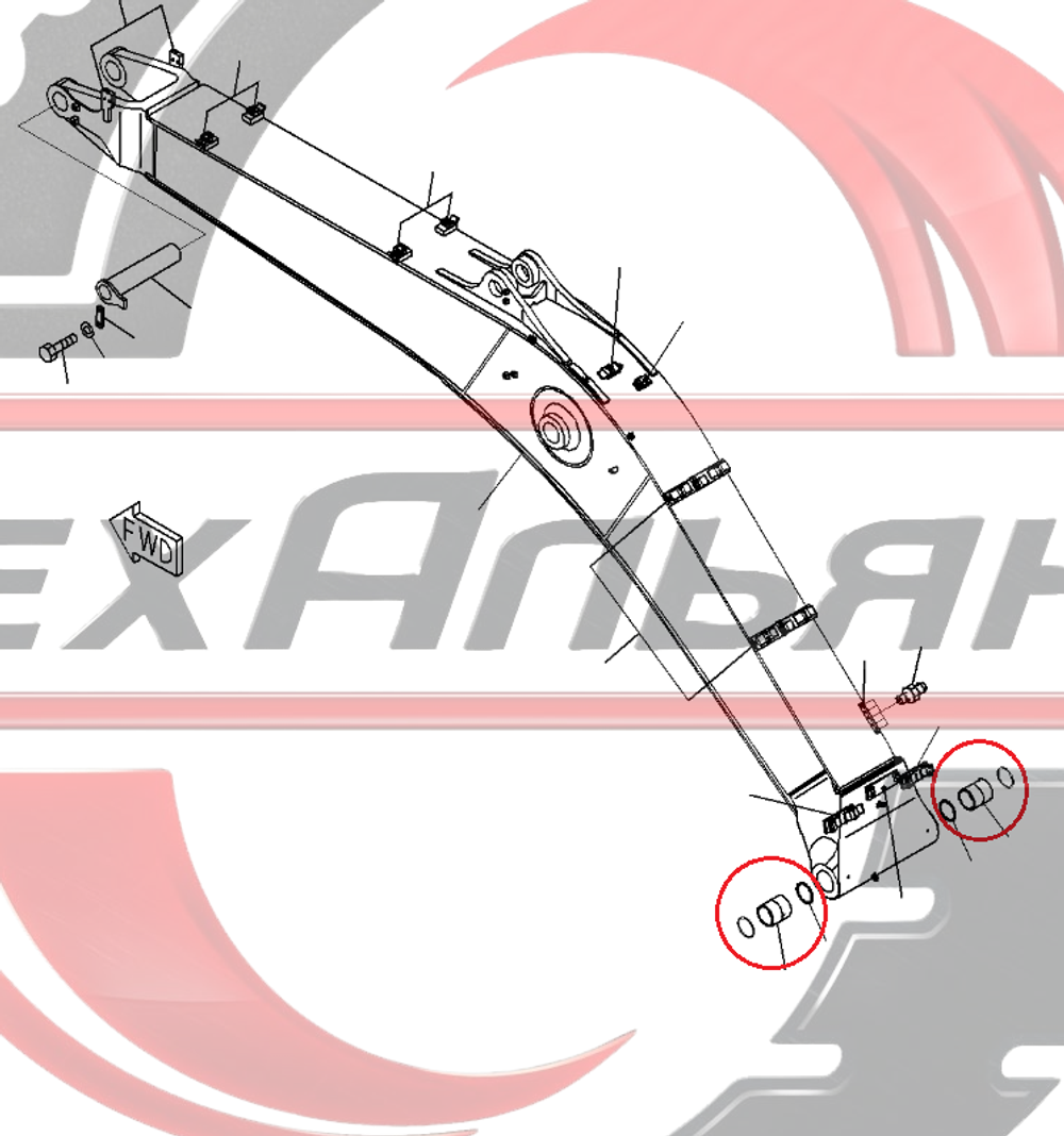 Втулка 14616870