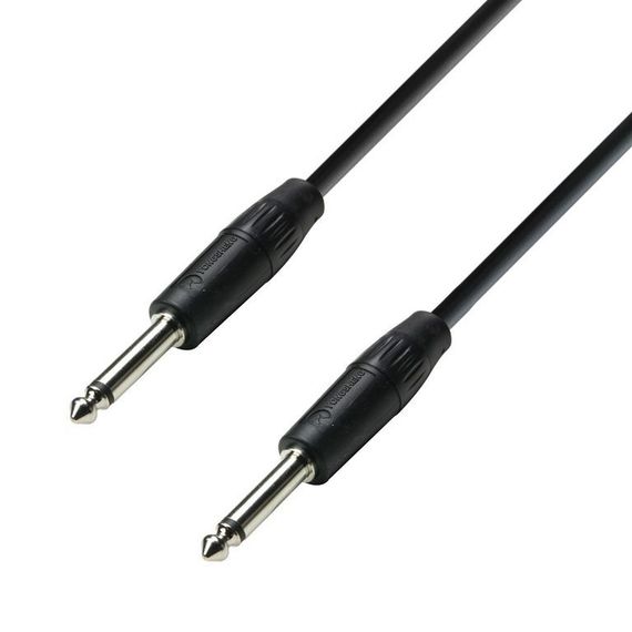 Adam Hall K3 S215 PP 0300 - кабель спикерный, TRS (jack) 6.3 mm mono, 2 x 1.5 мм2, 3 м