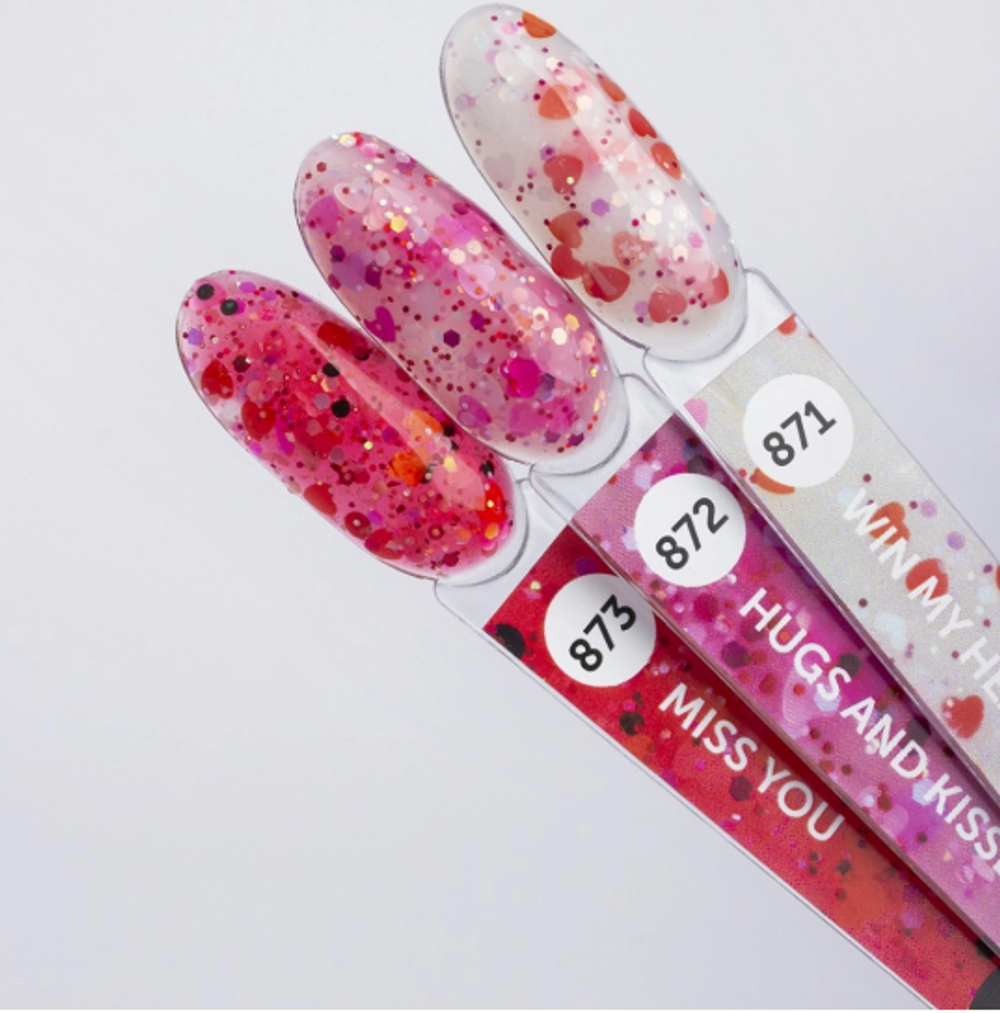 Milk Гель-лак Valentines - 871 Win my heart, 9мл.3