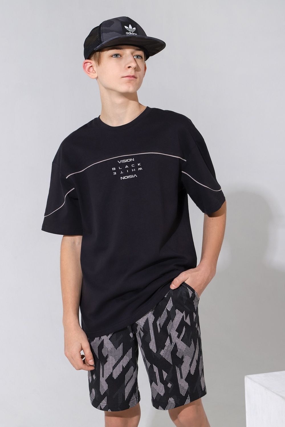 Костюм для мальчика Старт-1 Виотекс СЕРЫЙ