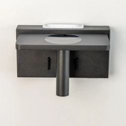 Citilux Декарт CL704371 LED USB QI Светильник поворотный Чёрный