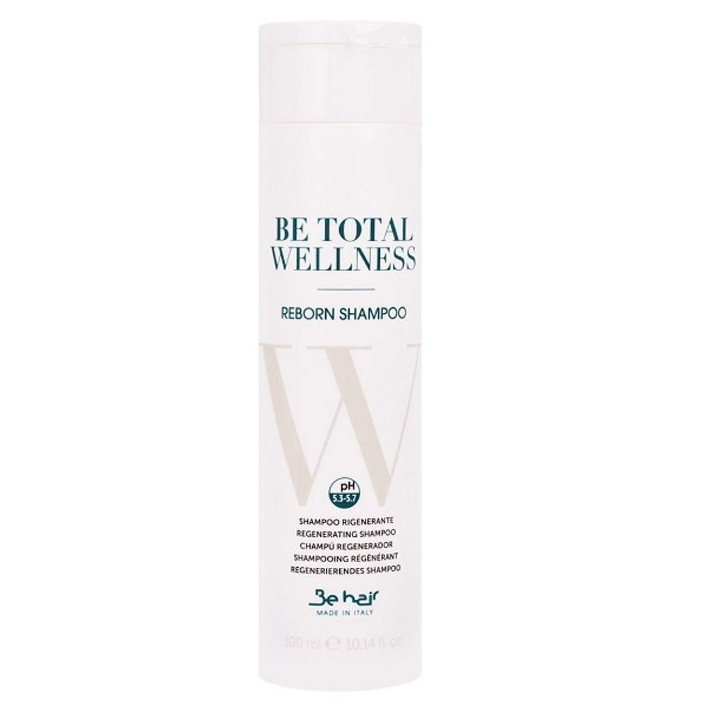 Регенерирующий шампунь против выпадения волос pH 5.3-5.7 Be Hair Be Total Wellness Reborn Shampoo 500мл