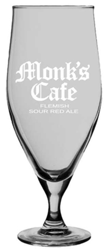 Бокал для пива Монк'с Кафе / Monk's Cafe (2 риски) 330/500мл