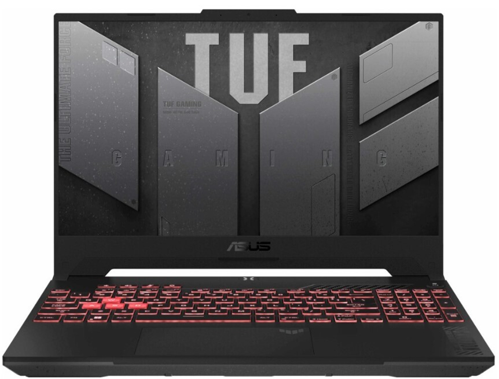 Ноутбук  ASUS TUF Gaming F15 FX507VU-LP150 15.6 ", Core i7, 16 Гб RAM, 512 Гб SSD, GeForce RTX 4050, Серый