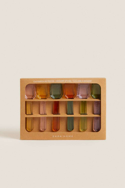 ZARA HOME НАБОР ЛОЖЕК ДЛЯ МОРОЖЕНОГО, РАЗНОЦВЕТНЫЙ