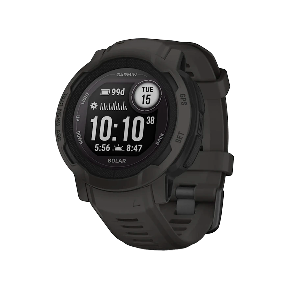 Умные часы Garmin Instinct 2, 45mm, Solar Graphite (010-02627-00)