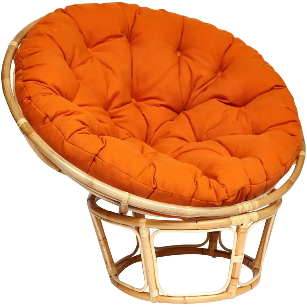 Кресло PAPASAN ECO P115-1/SP STD/ c под, ремеш /, натур, ткань Оран, С 23