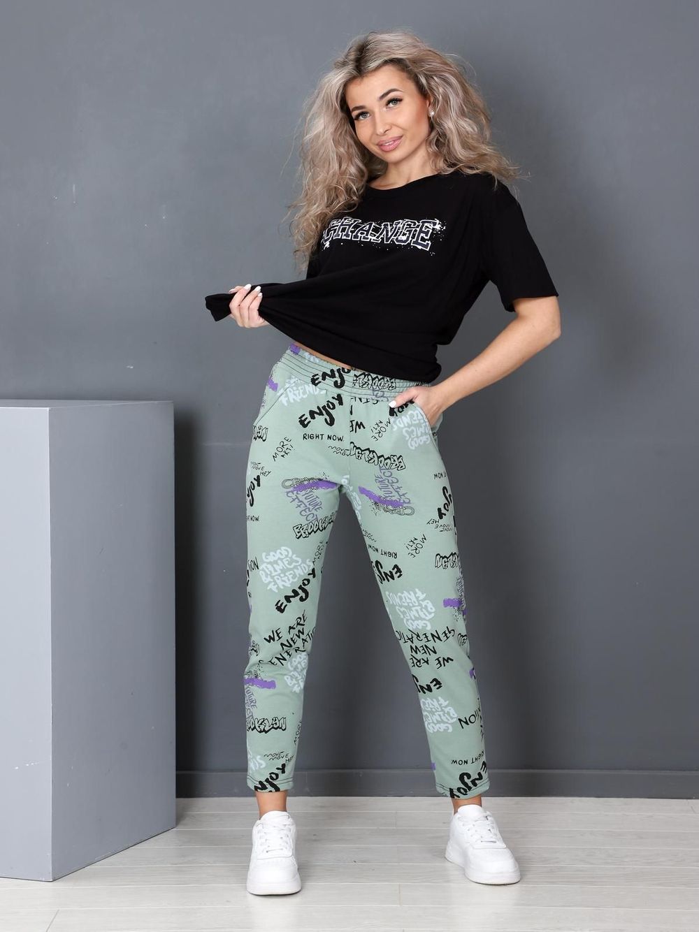 Маруа - костюм черный-оливковый Iv-capriz (Акция)