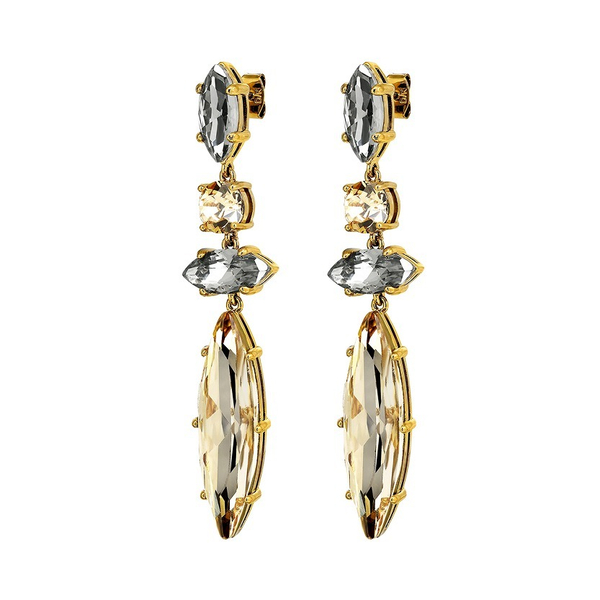Серьги Dyrberg Kern TENERE SG GOLDEN_GREY 470030