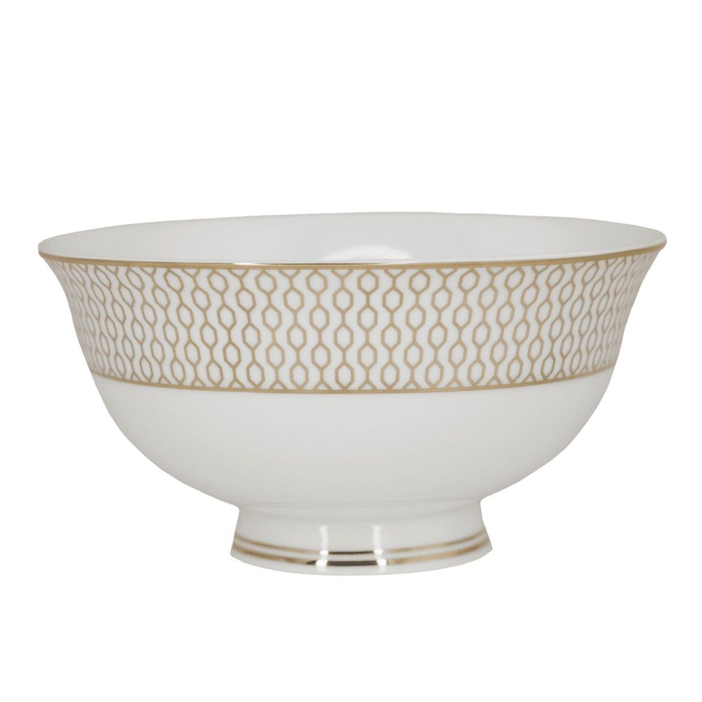 Lenardi 145-549 Салатник 15см СЕВИЛЬЯ в под.уп.(х30)Костяной фарфор