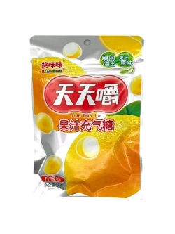 Жевательные конфеты со вкусом Лимона 22 г * 12 шт