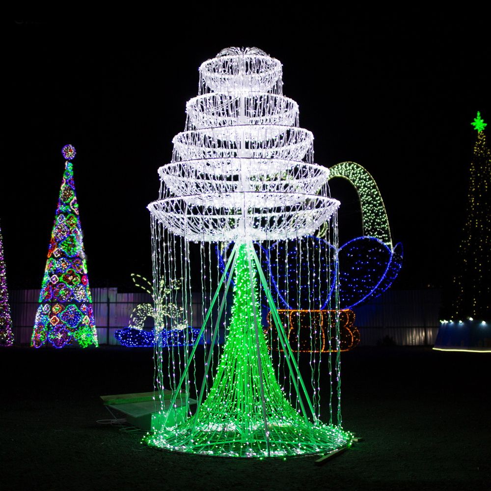 Световой фонтан «Ниагара»