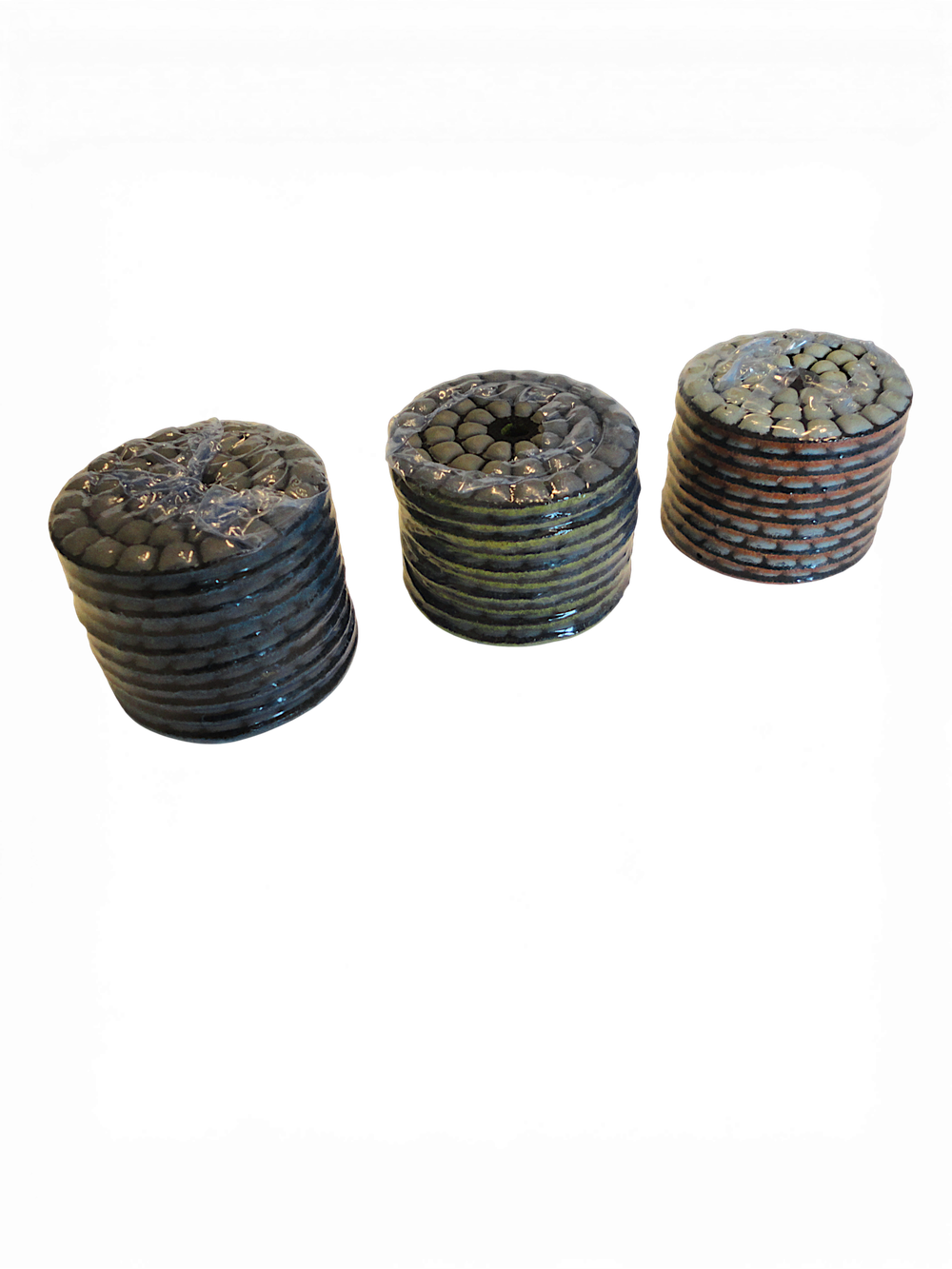 Алмазный шлифовальный круг для гравера (черепашка) для сухой и мокрой шлифовки Ø50мм P60