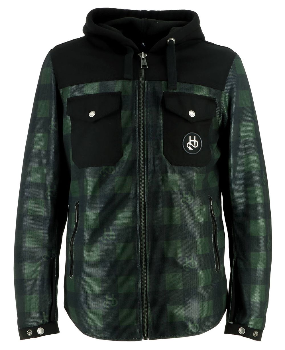 Wood Air Canvas-Mesh / Черно-зеленый