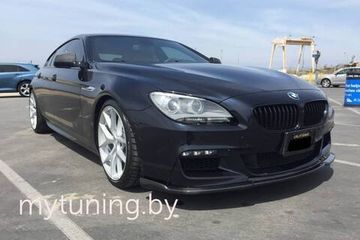 Юбка переднего бампера V.1 для BMW 6 F06F11F12 2011-2018