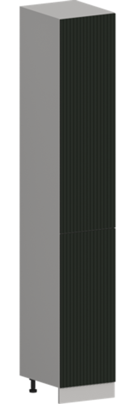Кухня Модуль ШП 400Н Графит / Насыщенно-зеленый
