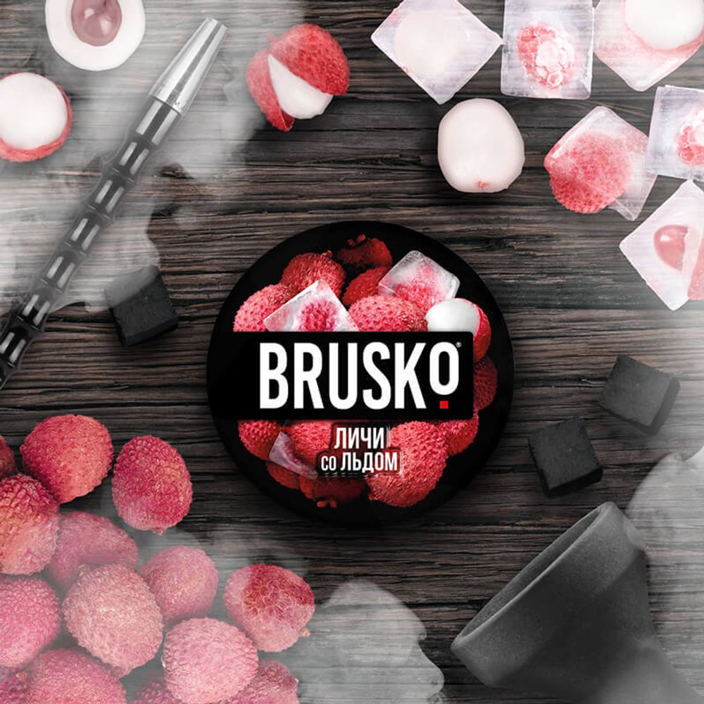Brusko Medium - Личи со льдом 50 гр.