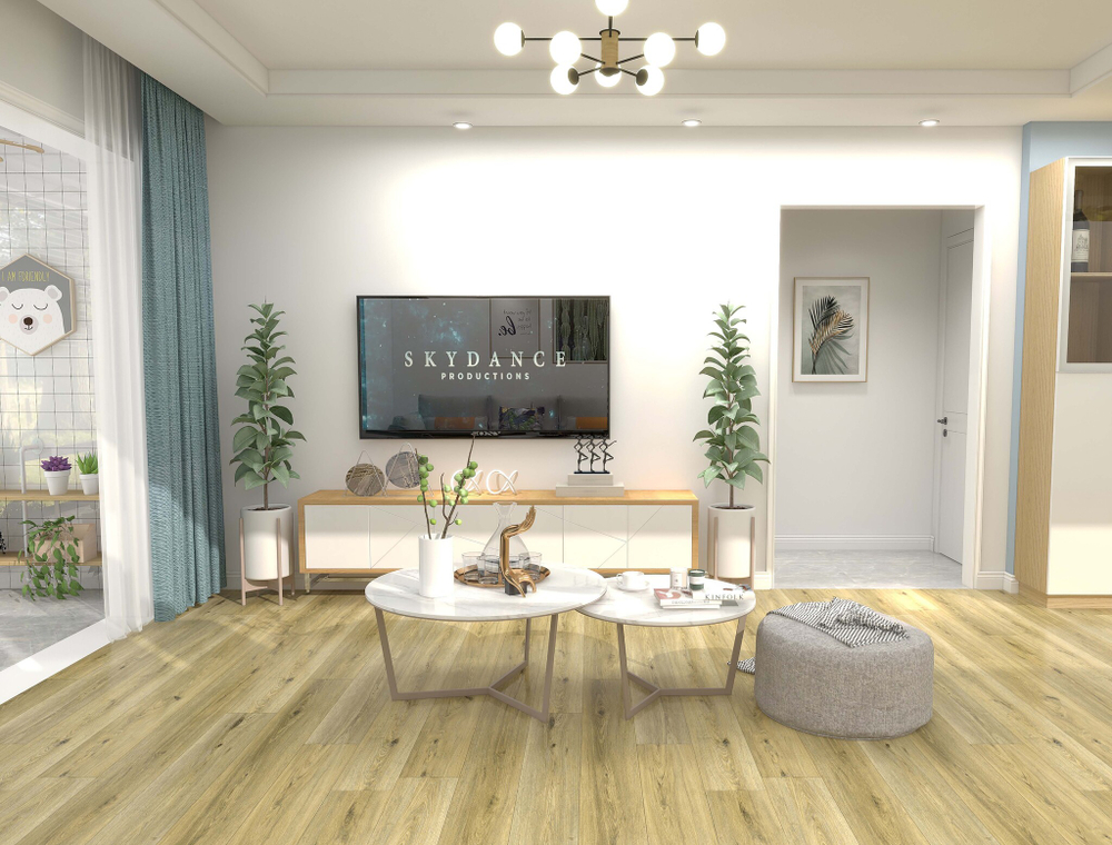 SPC ламинат Planker Rockwood Дуб Гелиодор 1012