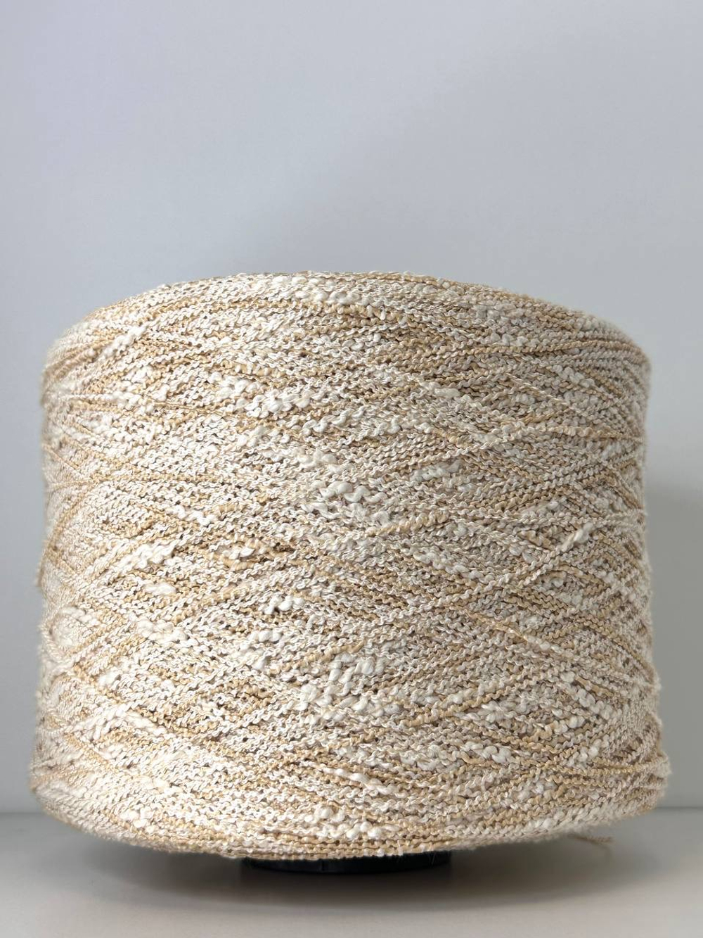 SKIROS - Azeta Filati; 85% хлопок, 15% п/а; 320м/100гр; цвет: бежевый, топлёное молоко; S702 MP