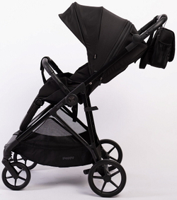 Прогулочная коляска Peppy Amici с автокреслом Verona Black Black рама Black