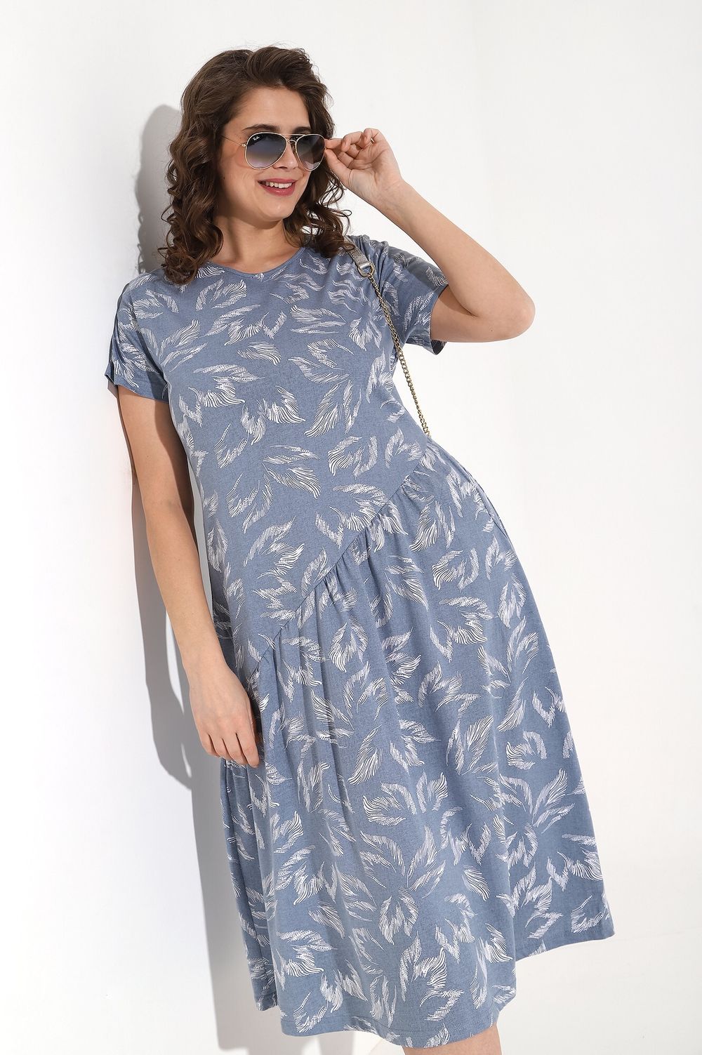 Платье Медуница-1 Виотекс ИНДИГО