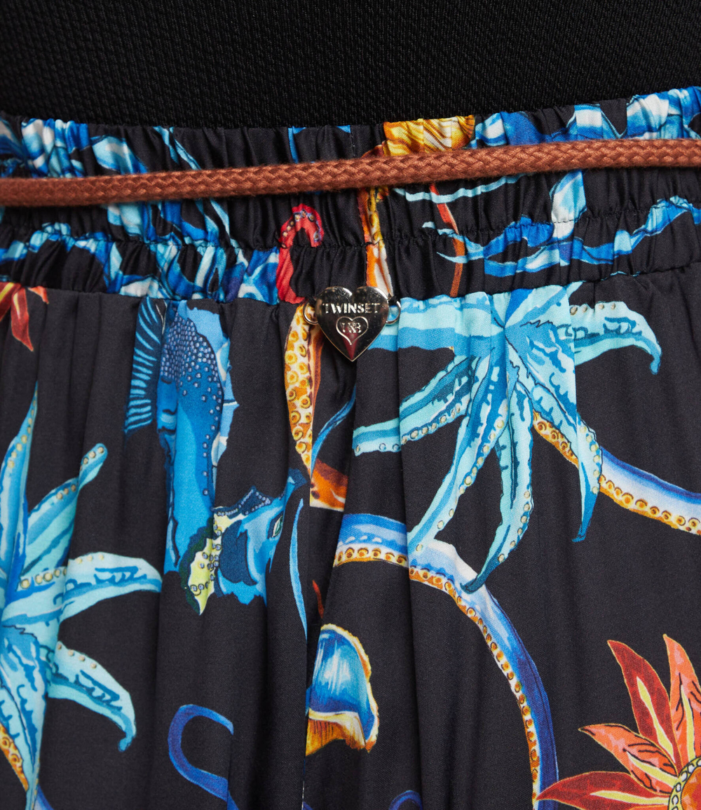 шорты Twinset U&amp;B - черный(221LB2MDD)