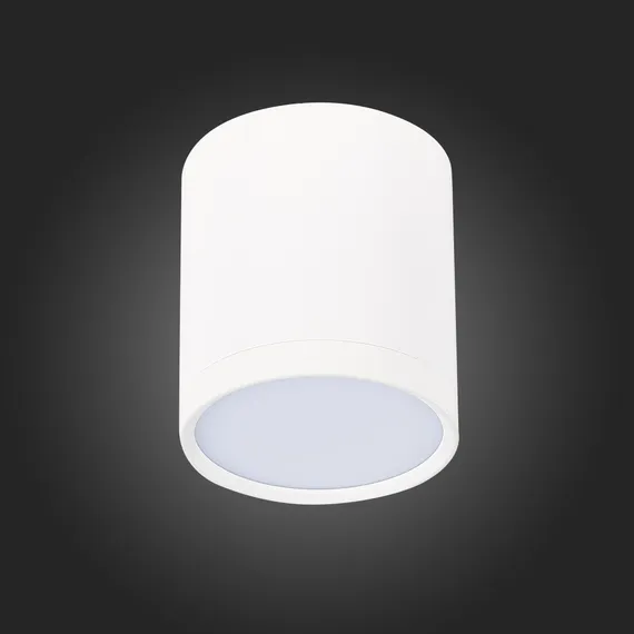 ST113.532.05 Светильник потолочный Белый LED 1*5W 3000K 390Lm Ra>90 120° IP20 D68xH75 170-240V Накладные светильники