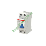 УЗО ABB F202 A-25/0,03 2-х полюсное тип A 25A 30mA 2 модуля (ВДТ) 2CSF202101R1250