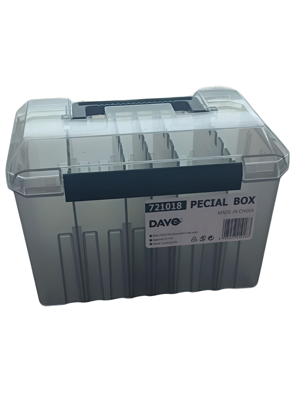 Бокс с ручкой Dayo для вертикального хранения воблеров и других приманок