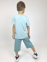 01-130-4 Комплект фуфайка+шорты для мальчика Luneva