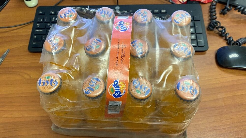 Газированный напиток Fanta, стекло, (12 шт по 0,25 л), Иран
