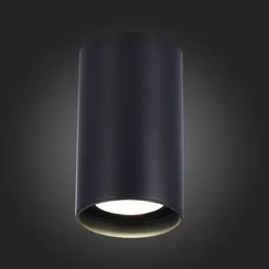 ST157.442.20 Светильник потолочный Черный LED 1*20W 4000K 1 600Lm Ra>90 60° IP44 D95xH150 220-265V Накладные светильники