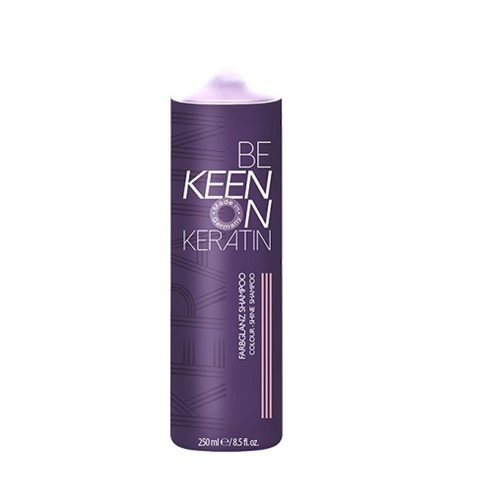 Шампунь-кератин для волос Стойкость Цвета KEEN Farbglanz shampoo 250мл
