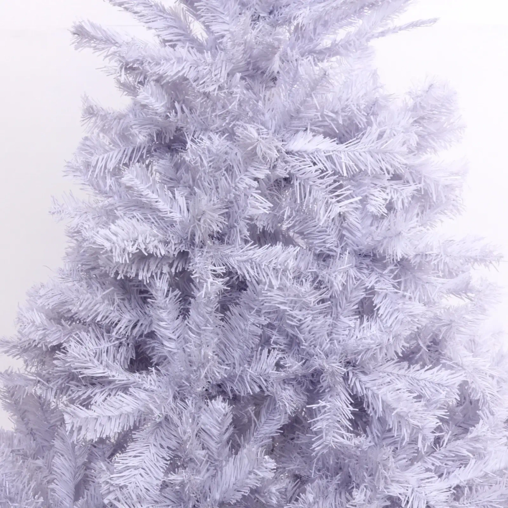 Ёлка «Снежная королева» 210 см, ПВХ белый (1400 веток)