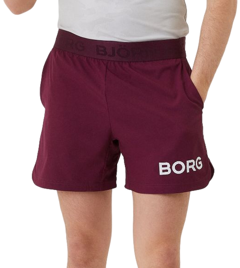 Мужские теннисные шорты Björn Borg Short Shorts - Фиолетовый