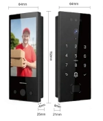 Арт. 70×30 MYLOCK ML-08, L-1800 — система доступа для алюминиевых дверей под ключ