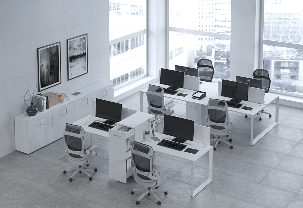 Стол-приставка двойной к опорным элементам 1475 Onix