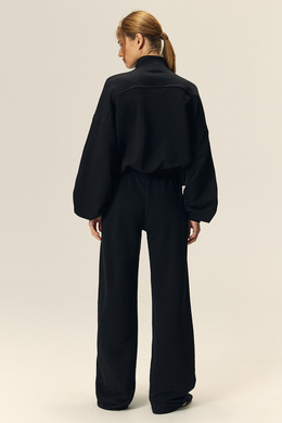 Штаны с рельефными швами Чёрный