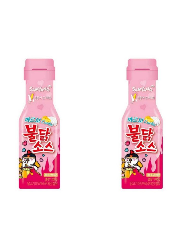 Соус Samyang Buldak Острая курица Карбонара 200 г 2 шт