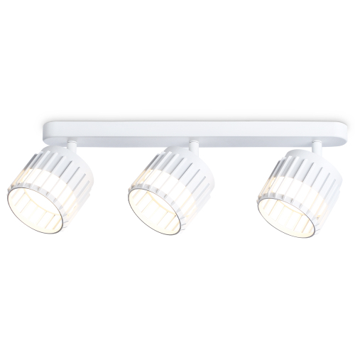 Настенно-потолочный  поворотный спот со сменной лампой  TN71166/3 WH белый GX53/3 400*100*125