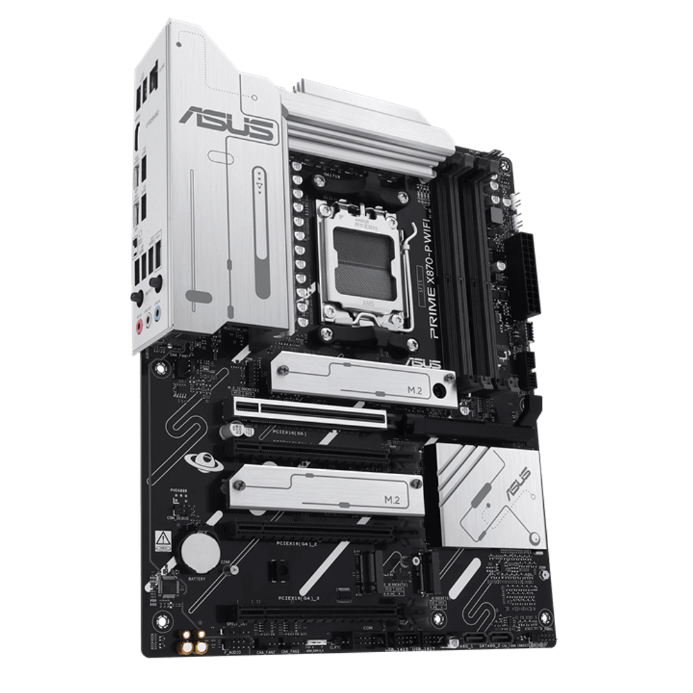 Материнская плата ASUS PRIME X870-P WIFI AM5 4xDDR5 2xSATA3 4xM.2 1xHDMI Wifi 10xUSB  ATX