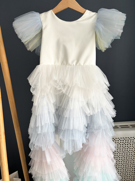 Платье из тюля со шлейфом Pure Soul , 104