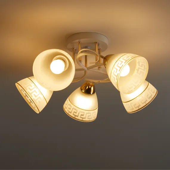 Люстра FR5465CL-05W Энтле / Entle E27x5 Freya fr5465cl-05w