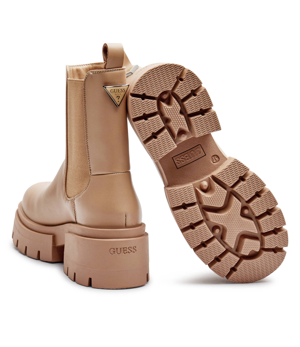 Челси на каблуке CHARLOTTE Guess - нюд(FLFCHT ELE10)