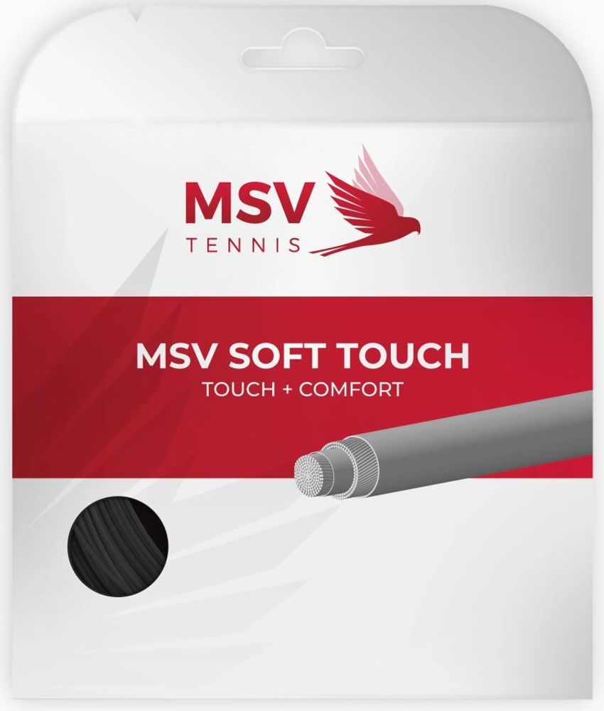 Теннисные струны MSV Soft Touch (12m) - black