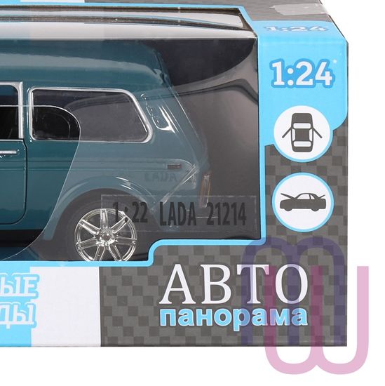 МОДЕЛЬ МАШИНЫ 1/22 ВАЗ 21214 СИНИЙ