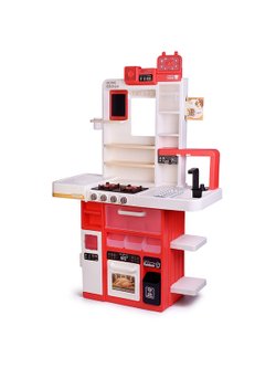 Игровой набор Кухня сказочных блюд с паром 108 предметов (889-370)