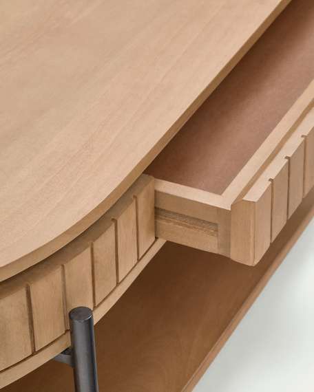 Журнальный столик Licia 130x65 см из дерева манго